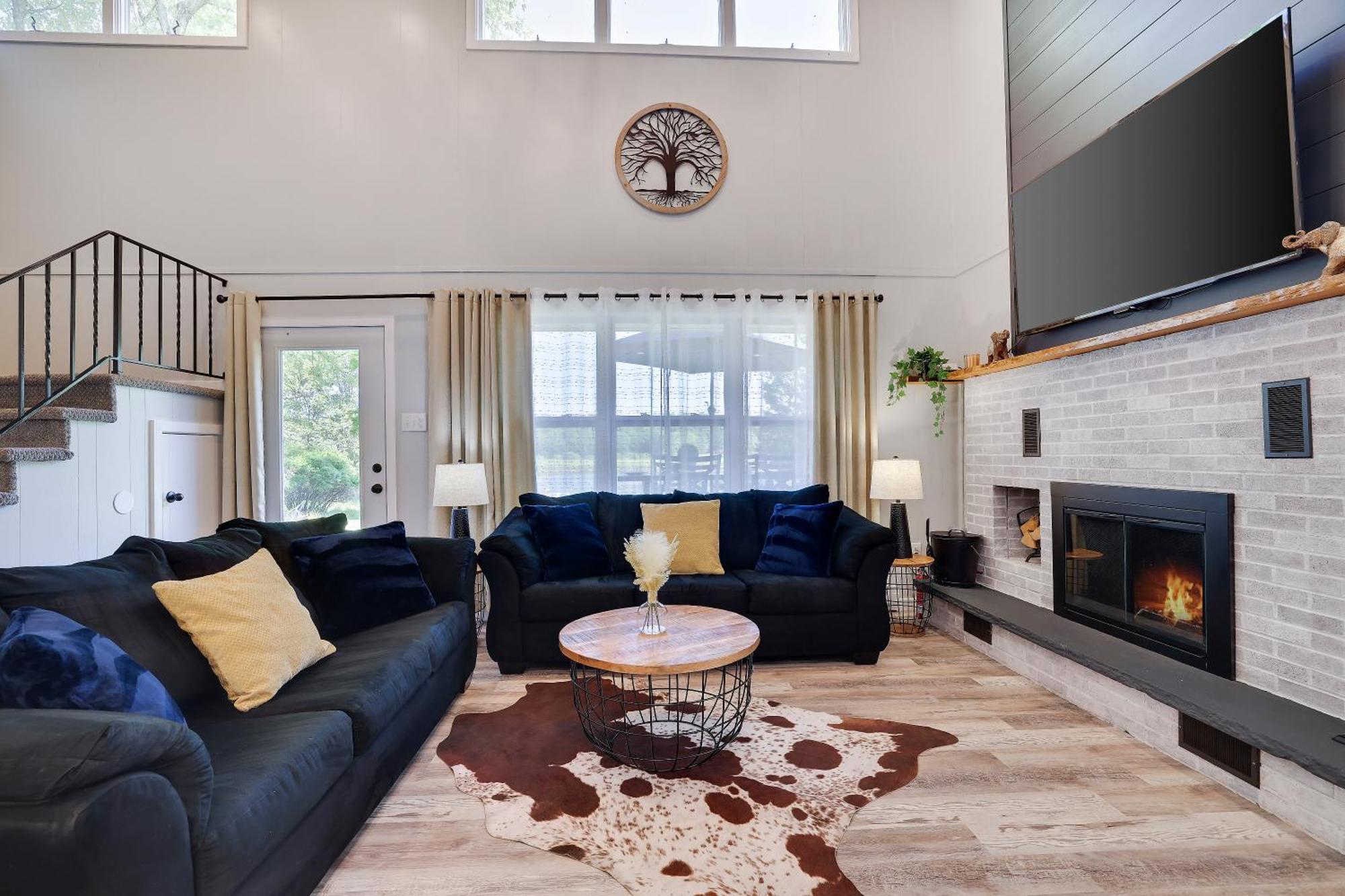 Poconos Brand New Lakefront Oasis 1 Acre, Hottub Gameroom Firepits Talk About Privacy Albrightsville المظهر الخارجي الصورة